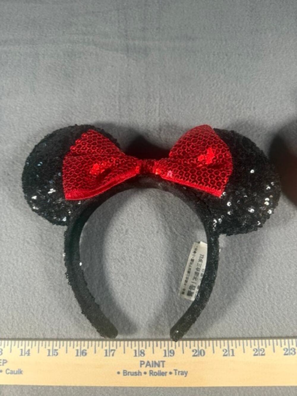 DISNEY PARKS CLASSIC MINNIE EARS ( USED )